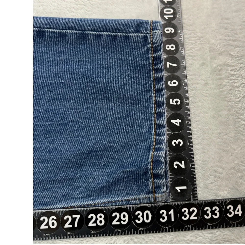 Levis 550 Jeans Mens Measures 40X31 Tag 40x32 Blue Relaxed Tapered Workwear